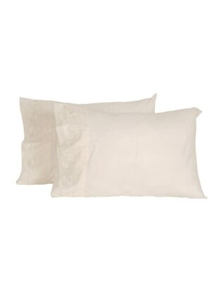 Cream - Pillow Case - Dowry World