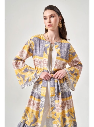 Multi Color - Kimono - MIZALLE