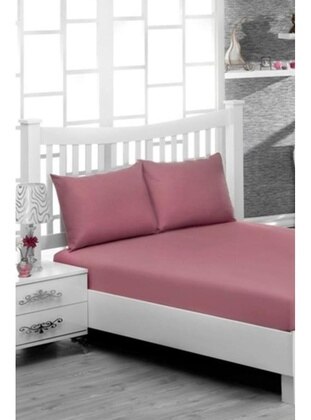 Maroon - Double Bed Sheets - Dowry World