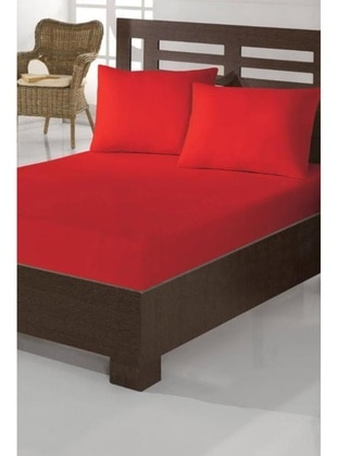 Red - Single Bed Sheets - Dowry World