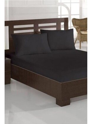 Black - Single Bed Sheets - Dowry World