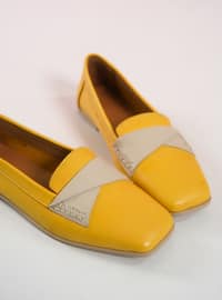Sandal - High Heel - Yellow - Casual Shoes