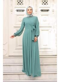 Sea Green - Modest Dress