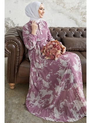 Dusty Rose - Fully Lined - Modest Dress - InStyle