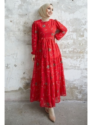 Red - Modest Dress - InStyle
