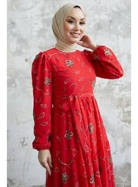 Red - Modest Dress