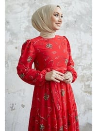 Red - Modest Dress