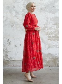 Red - Modest Dress