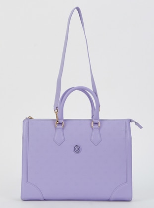 Lavender - Satchel - Shoulder Bags - Pierre Cardin