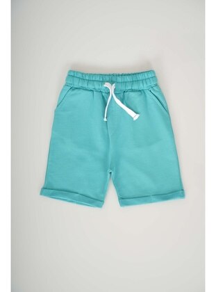 Sea Green - Baby Shorts - Miniko Kids