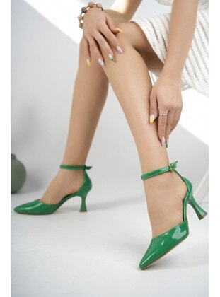 Green - Stilettos & Evening Shoes - Heels - Muggo