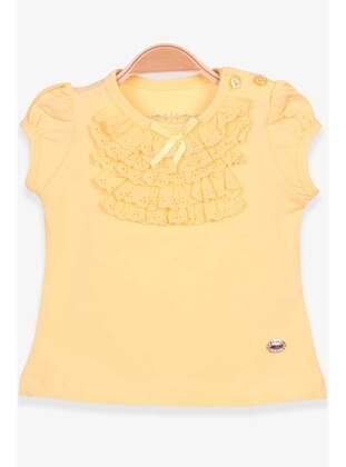Yellow - baby t-shirts - Breeze Girls&Boys