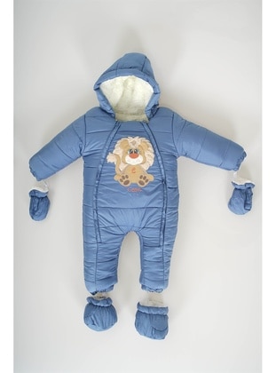 Blue - Baby Coats - Miniko Kids