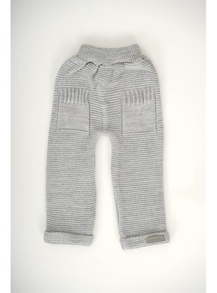Grey - Baby Sweatpants - Miniko Kids