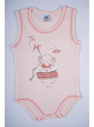 Powder Pink - Baby Bodysuits - Miniko Kids
