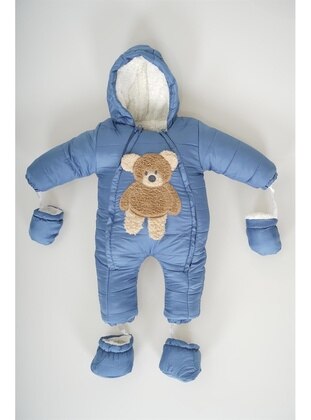 Blue - Baby Coats - Miniko Kids