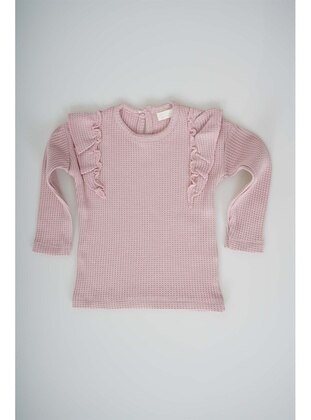 Powder Pink - Baby Sweatshirts - Miniko Kids