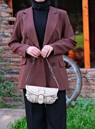 Brown - Jacket - Locco Moda