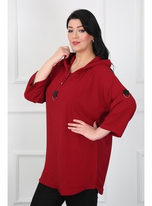 Colorless - Plus Size Tunic - By Alba Collection