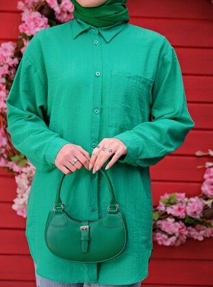 Green - Tunic - Locco Moda