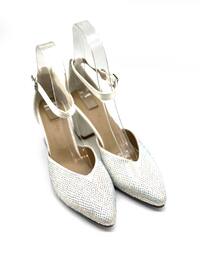 White - High Heel - - Evening Shoes