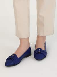 أزرق بترولي - حذاء كاجوال - جلد اصطناعي - أطقم مكونة من أحذية وحقائب