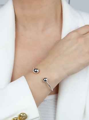 Silver color - Bracelet - im Design
