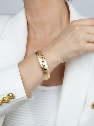 Gold color - Bracelet - im Design