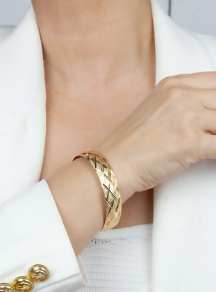 Gold color - Bracelet - im Design