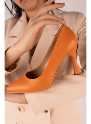 Orange - Heels - Ayakkabı Fuarı