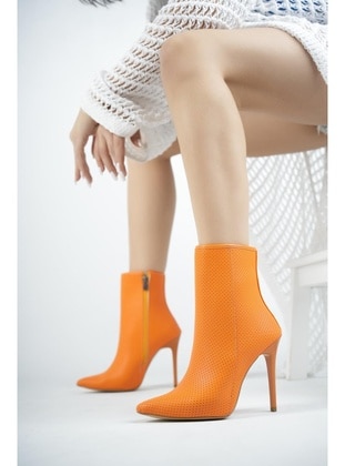 Orange - Boots - Muggo