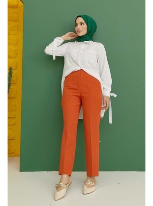 HAKİMODA Orange Pants