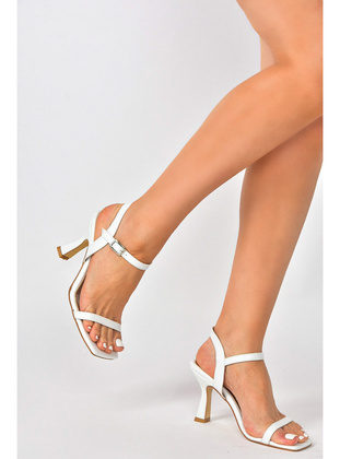 White - Heels - Fox Shoes