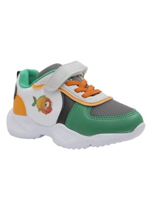 Green - Kids Trainers - COOL