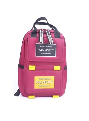 Maroon - Backpack - Backpacks - Polo Sport