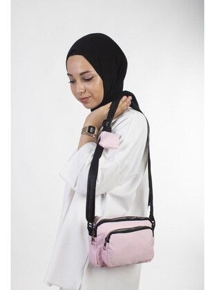 Pink - Satchel - Shoulder Bags - BijuHome