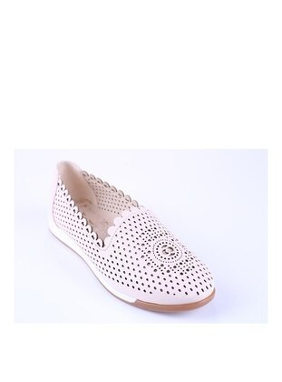 Cream - Casual - Flat Shoes - SUBAŞI