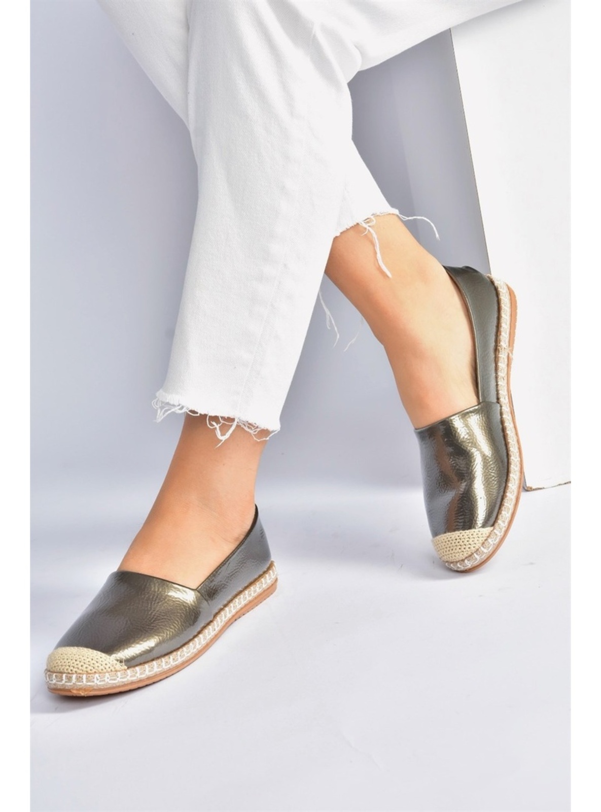 Silver - Casual - Casual Shoes