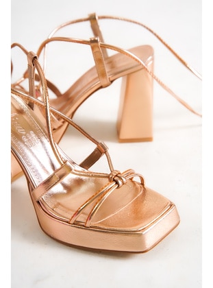 300gr - Copper color - Heels - Moda Değirmeni