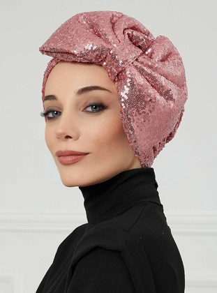 Powder Pink - 13gr - Plain - Simple - Bonnet - Aisha`s Design