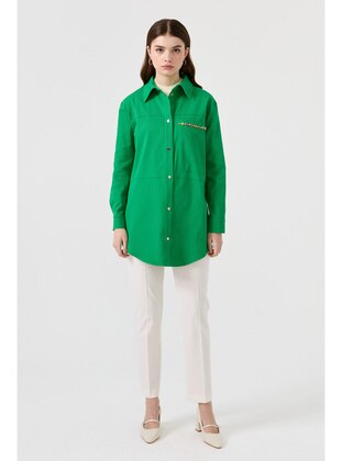 Green - Jacket - Nihan
