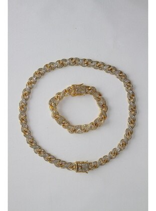 Gold color - Necklace - HEVISS