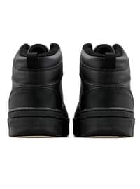 Casual - Black - Faux Leather - Casual Shoes - Us. Polo Assn