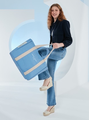 Blue - Satchel - Shoulder Bags - Pierre Cardin