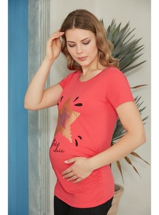 Coral - Maternity Tunic / T-Shirt - Gör & Sin