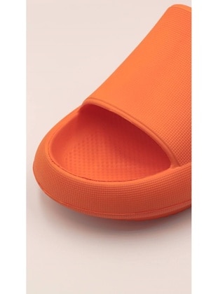 500gr - Orange - Sandal - Slippers  - Aska Shoes