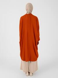 Brick Red - Unlined - Poncho