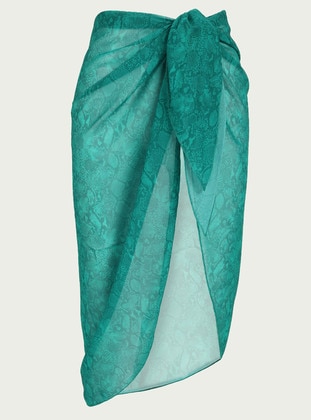 أخضر - غطاء ملابس السباحة - Lapieno