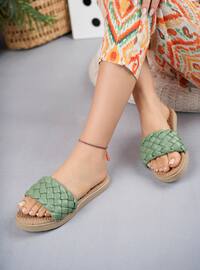 Turquoise - Sandal - Slippers