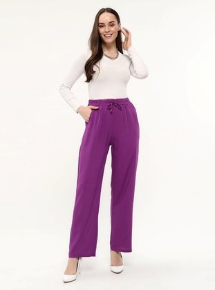 Purple - Pants - Muzzem